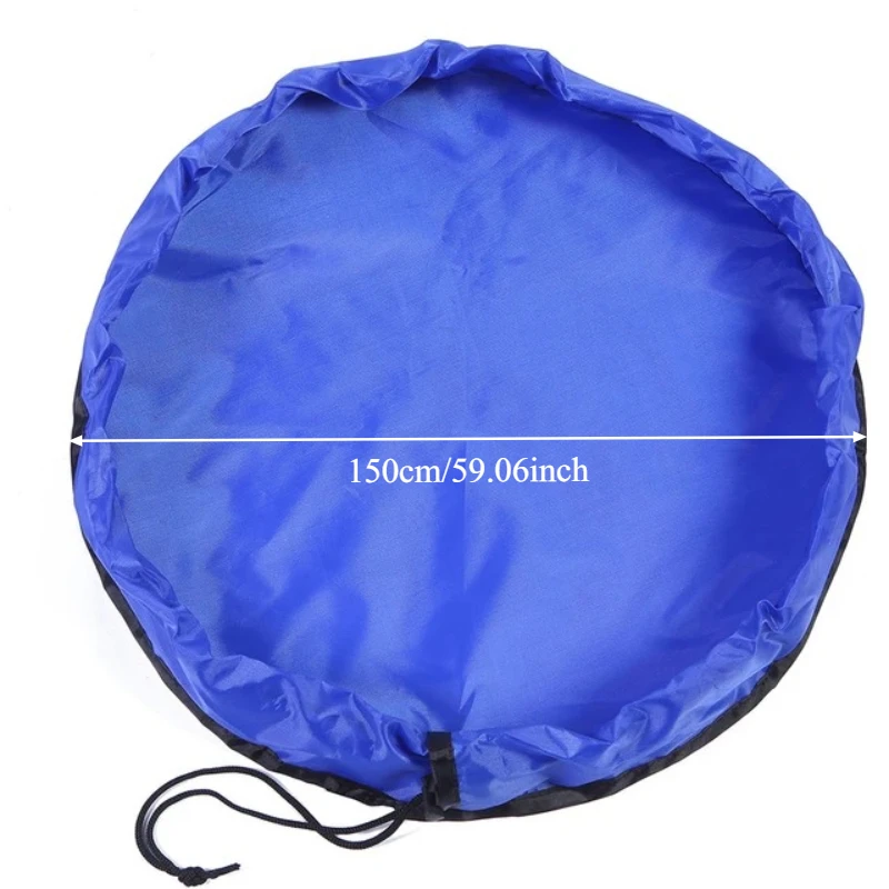 1Pc Extra-Large Storage Bag Drawstring Pouch Pack Up and Go Portable Toy Storage Perfect for Outdoor Play and Picnics