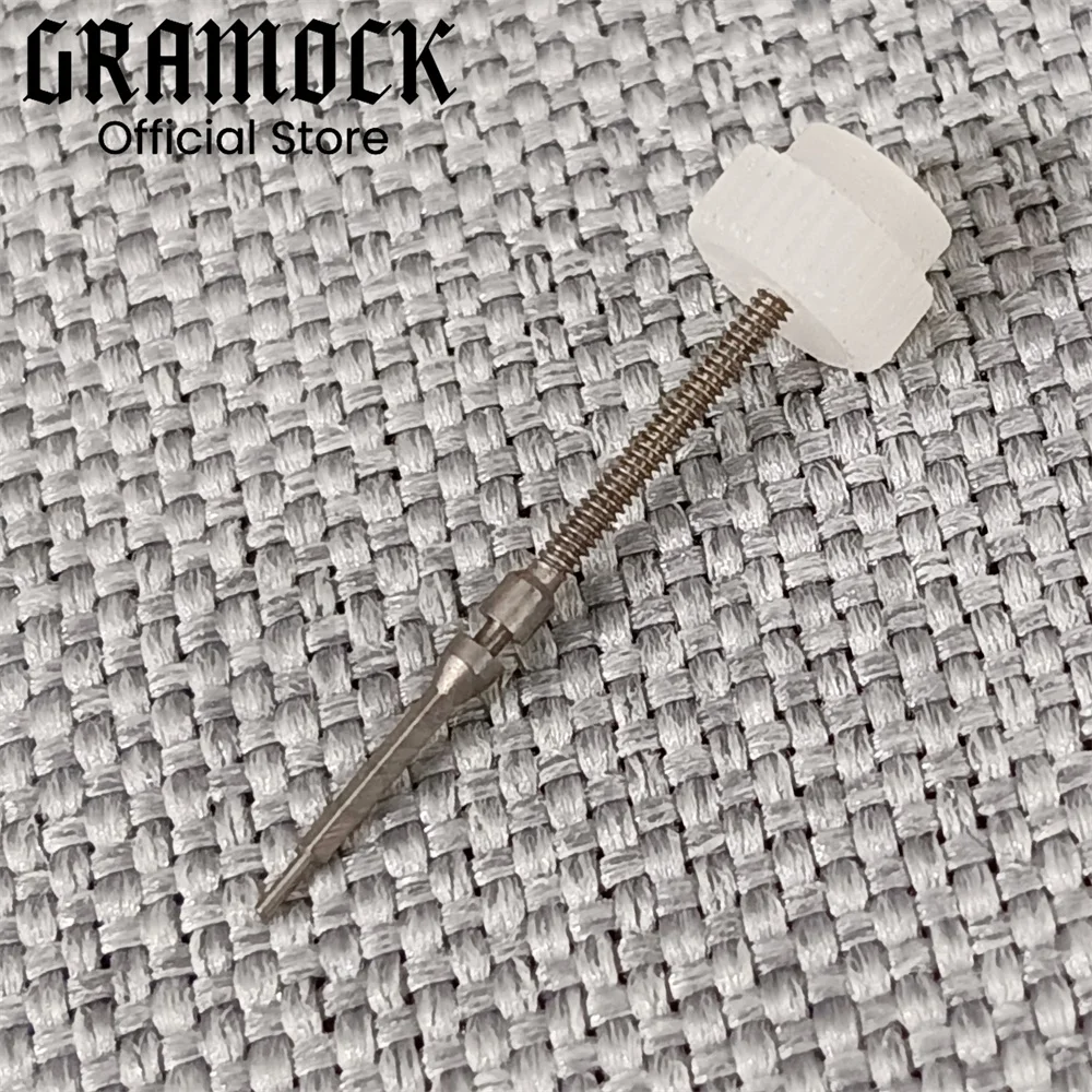 Gramock Watch Parts Suitable 2813 Series Movement Watches Steel Stem Rod Crown Gear Watches Parts Modified Replacement Part