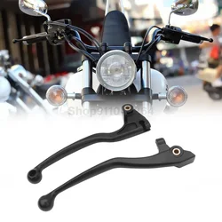 Motorcycle Brake Lever Black Left Right Handlebar Handle Grips For Yamaha VStar Drag Star XVS 400/650 XVS 1100 1999-2009 96/16