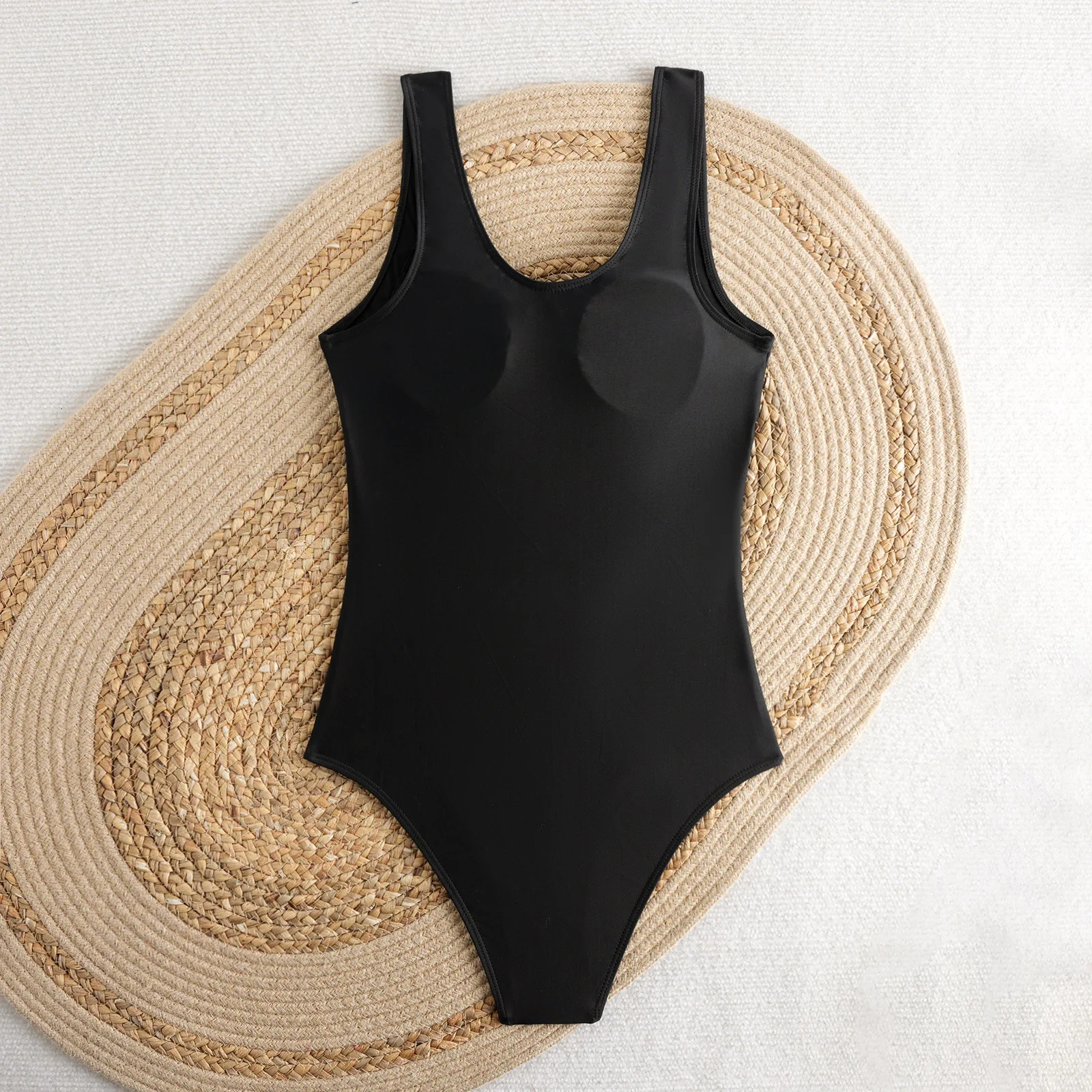 2026 Women's Sexy Lace-Up Push Up Cutout One-Piece Swimsuit Deep V Monokini Summer Cut Out Corset Holiday Swimsuit Beachwear Set