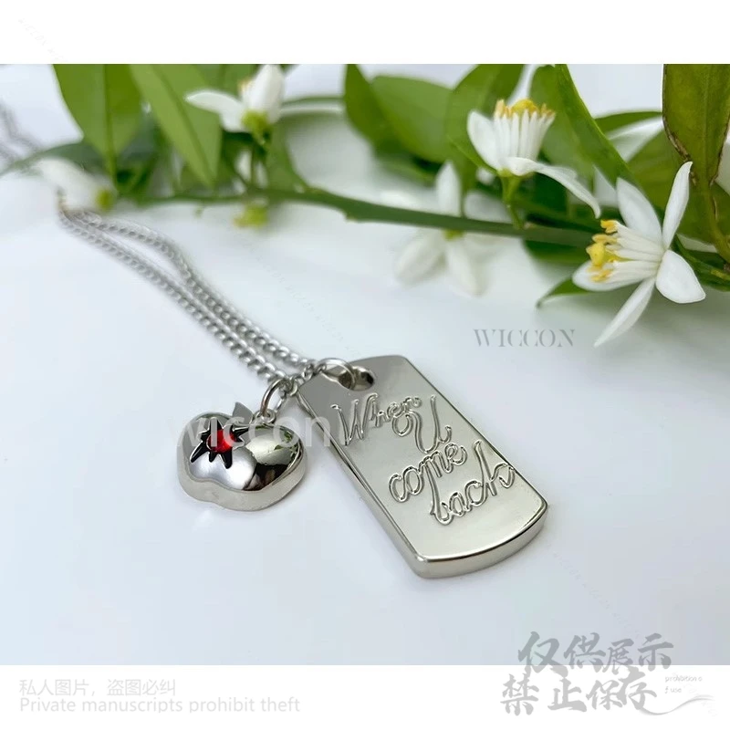 Xia Yizhou cosplay gioco anime Love And Deepspace Caleb Collana pendente accessori gioielli oggetti di scena regali di compleanno cos personalizzati