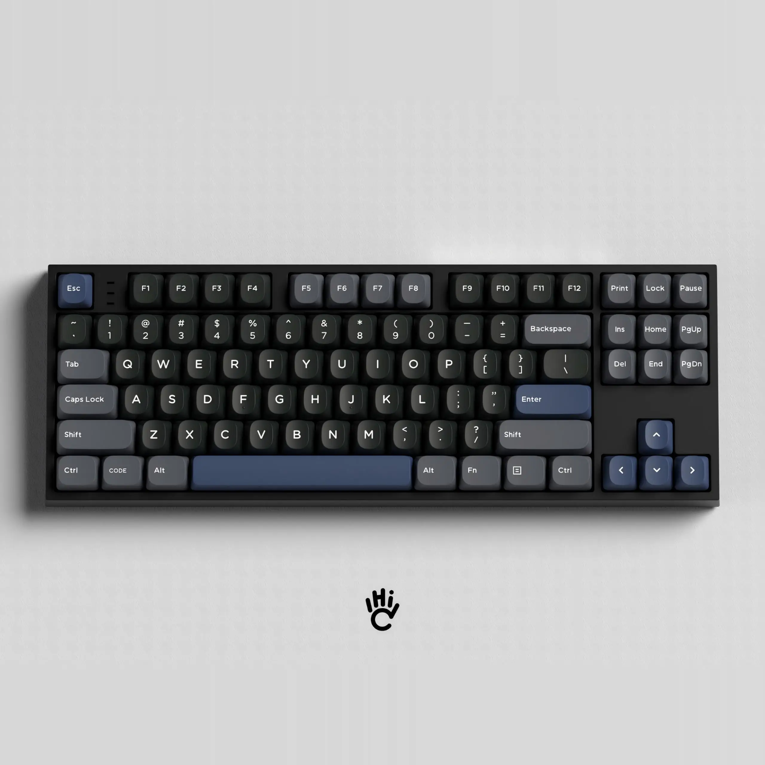 

Keycap 171 keys YMK height two-color PBT material full set of mechanical keyboard customization