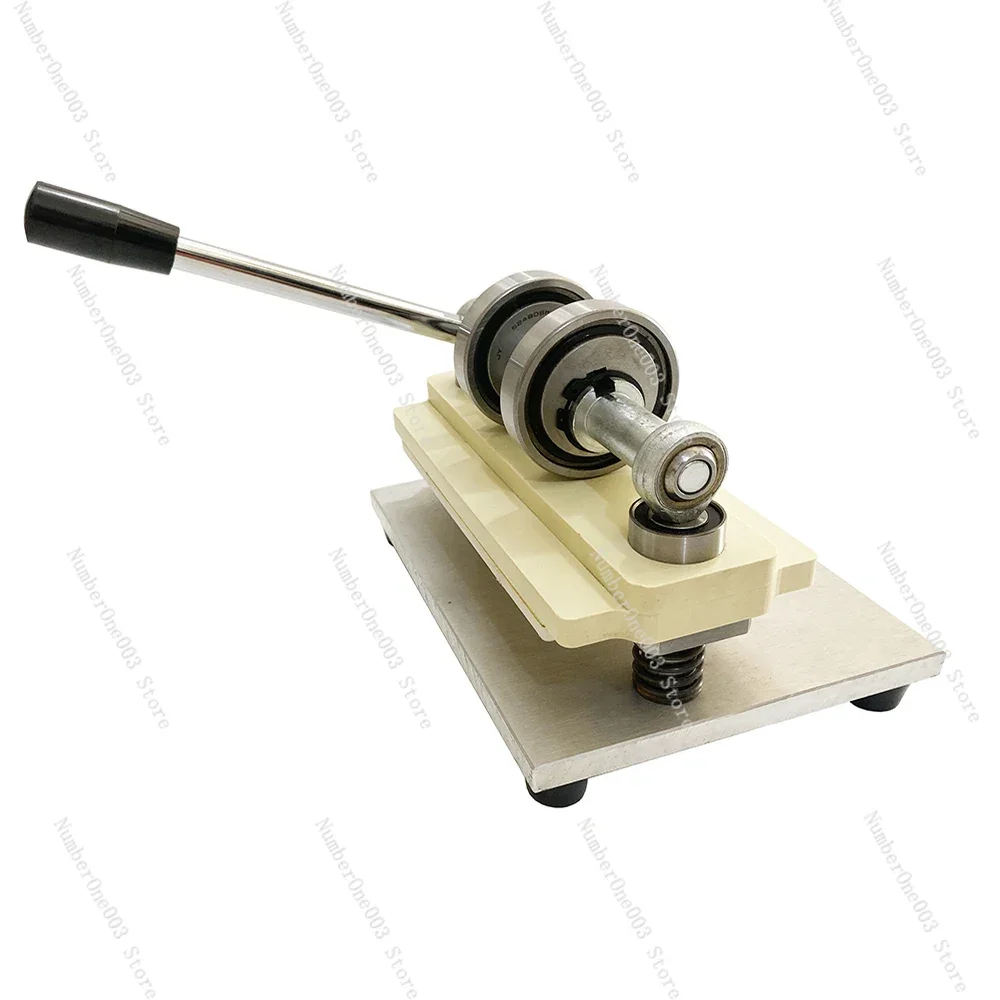 

Double Wheel Hand Leather Cutting Machine Photo Paper PVC/EVA Sheet Cutter DIY Leather Die Cutting Machine Punching Manual Press