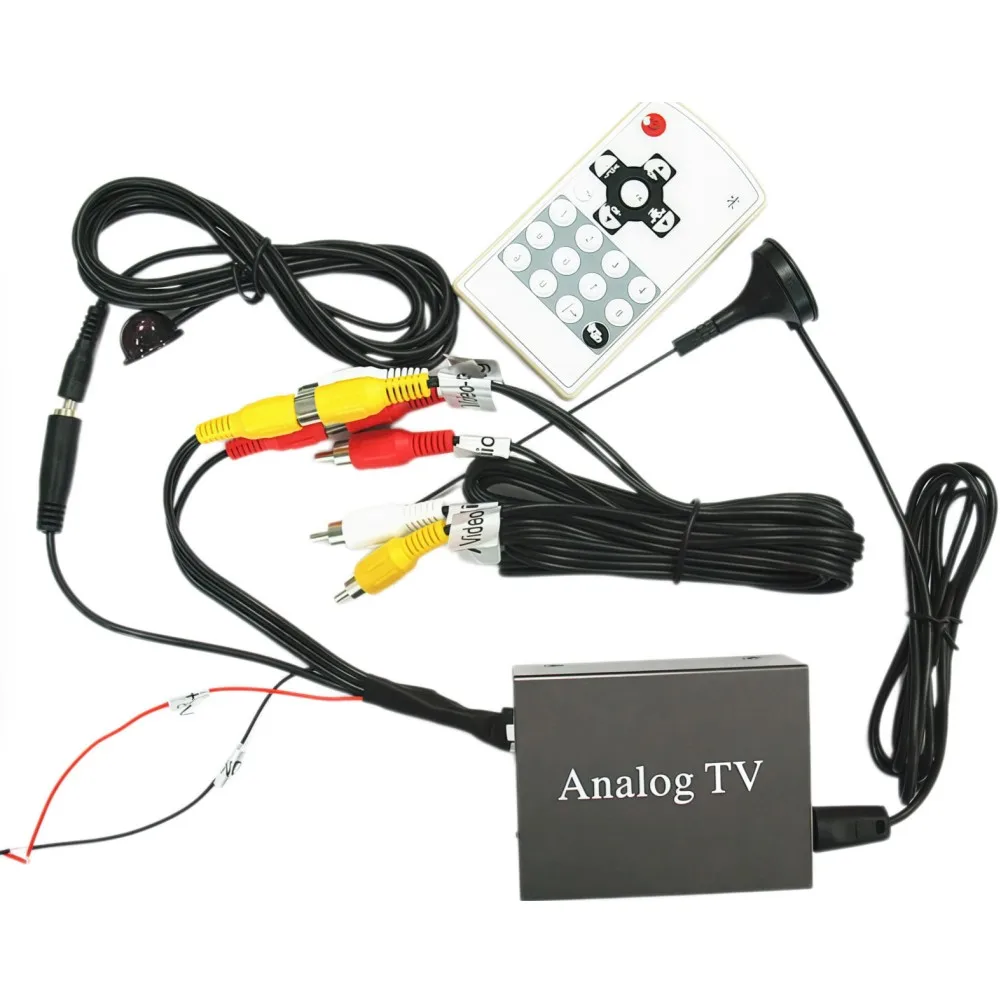 Car mobile Analog TV Receiver TV BOX, Auto Analong Set Top Box, Car Mobile Analog TV Receiver 9224