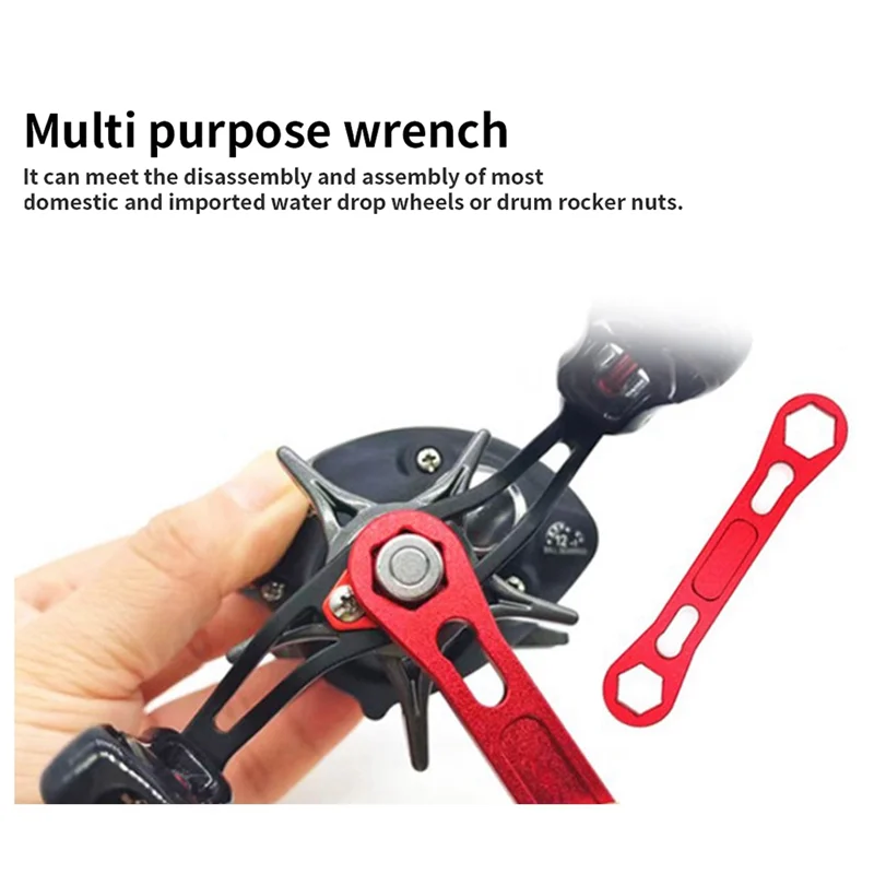 

Reel Repair Tool Kit for Fishing Reel Removal Ball Bearing Maintenance Spool Disassembling Wrench Fishing Tools BlueJAS