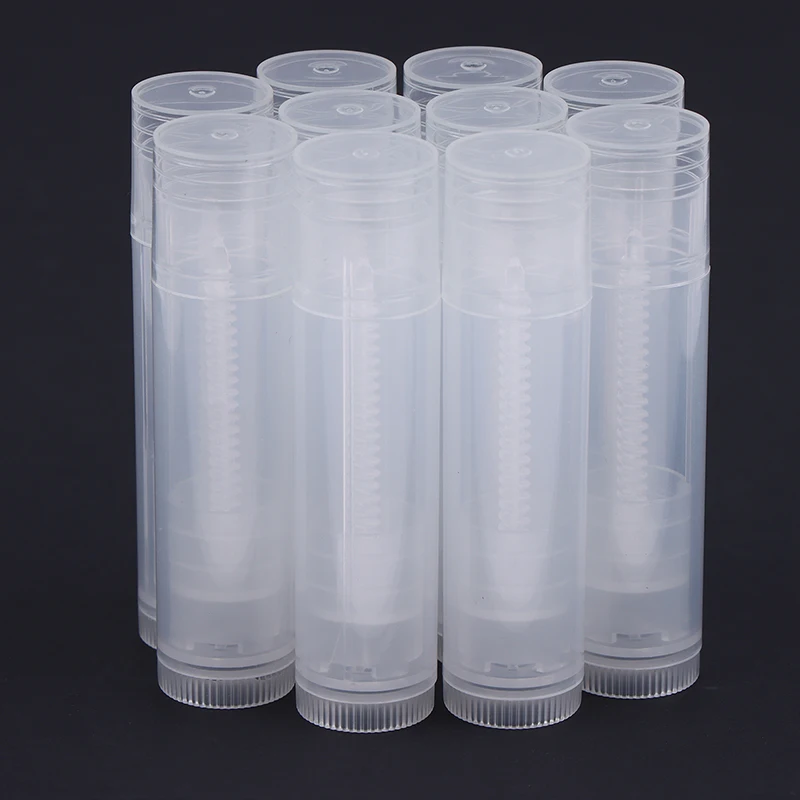 10 Stücke 2 Farben 5g Leere Lipgloss Tubes Lippenstift Gläser Balsam Tube Cap Container Reise Make-Up Lippenbalsam Kosmetikbehälter