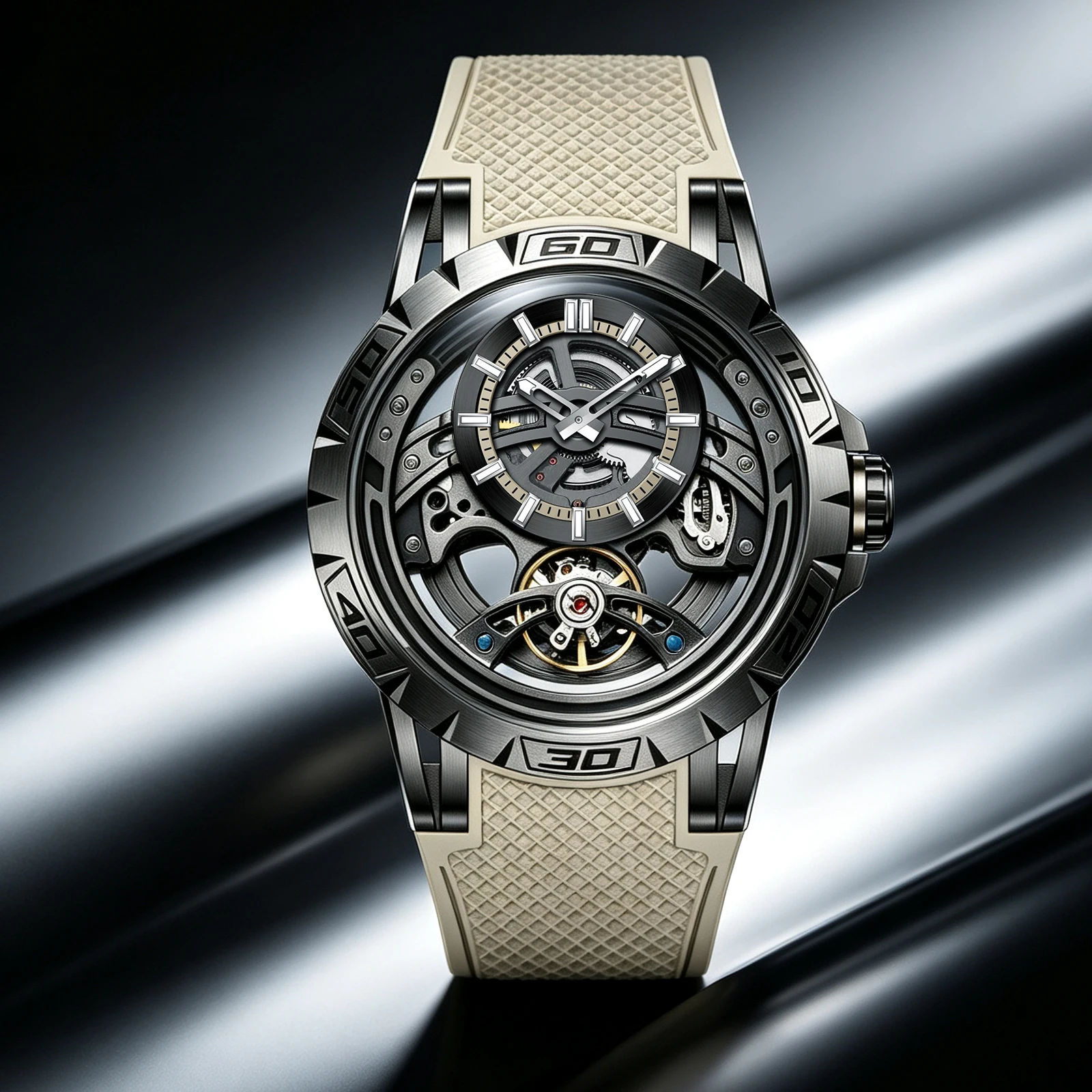 Luxury Clock Skeleton Titan Fa - Skeleton Mechanical Watch 评论和价格