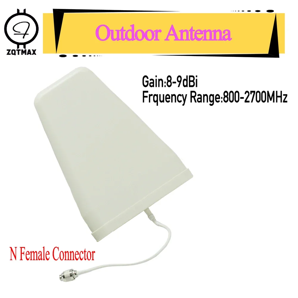 ZQTMAX 2G 3G 4G Antenna Log periodic antenna 800-2700MHz For Mobile Phone Signal Booster CDMA GSM DCS Repeater LTE amplifier