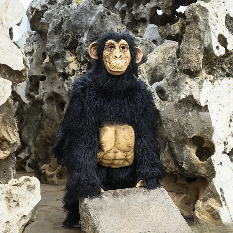 Gorilla Full Body Show Suit Holiday Celebration Halloween