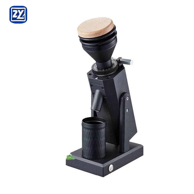 

Новое поступление 2022, коммерческая кофемолка для эспрессо с заусенцами из нержавеющей стали, алюминиевая электрическая кофемолка с одним дозой на 60 заусенцев