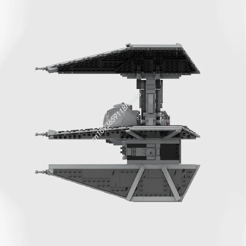 991 個スターバトル TIE ディフェンダー宇宙船モデル Moc ビルディングブロックスタッキングレンガクリエイティブおもちゃ子供ギフト Diy 教育