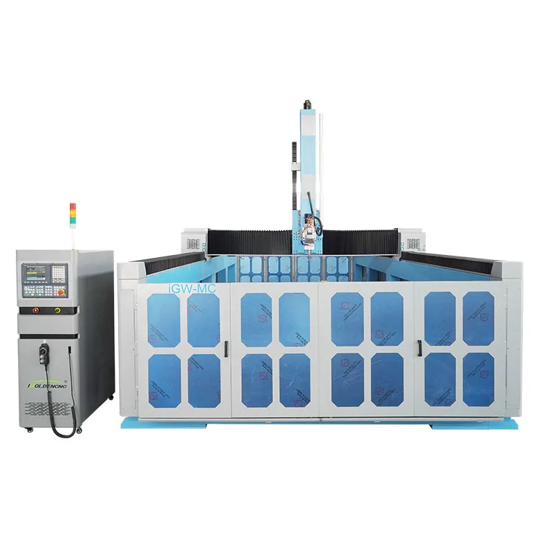 4 Axis 5 Axis Cnc Woodworking Engraving Machine High Z Axis Wood Router Foam EPS 1325 180 Degree