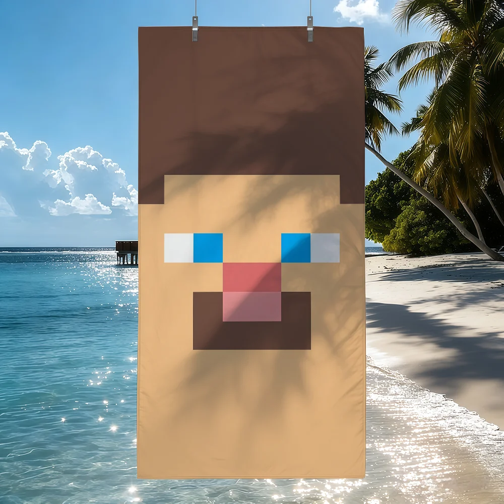 Sandbox game M-MC Towel Drying Bath Towel Applicable To Light Swimming Camping Yoga Beach Out