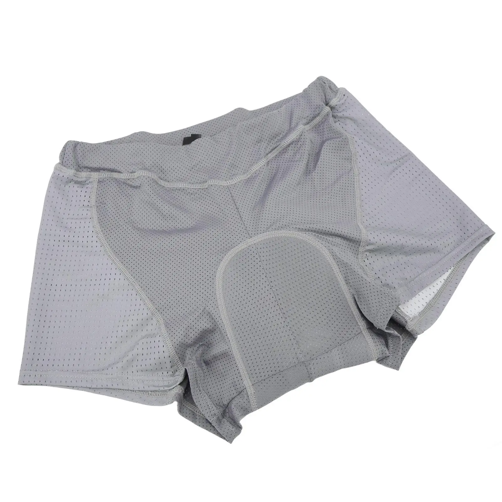 Breathable Bike Shorts Cycling Underwear with Elastic Waistband & Thick Silicone Pad for Ultimate Comfort