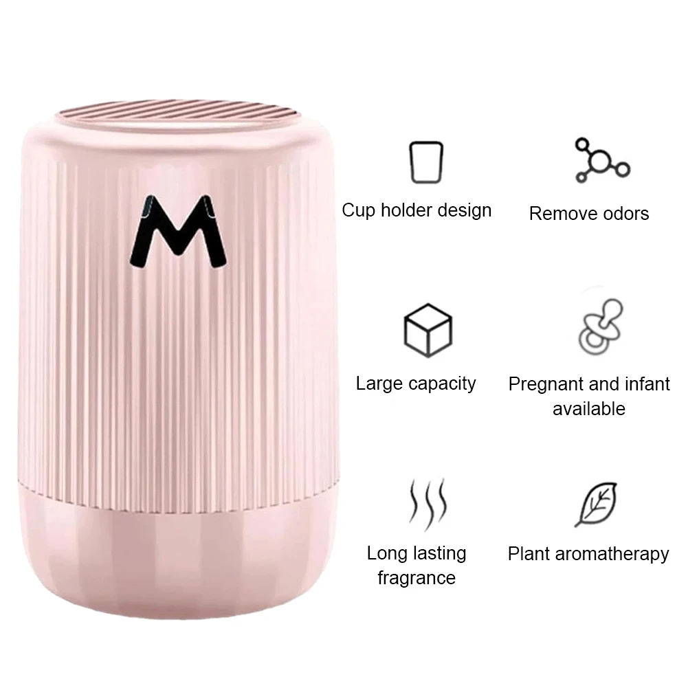 1/2Pcs Car Air Fresher Solid Aromatherapy Deicing Cup Stylish Car Decorations for Car and Home Office Bedroom