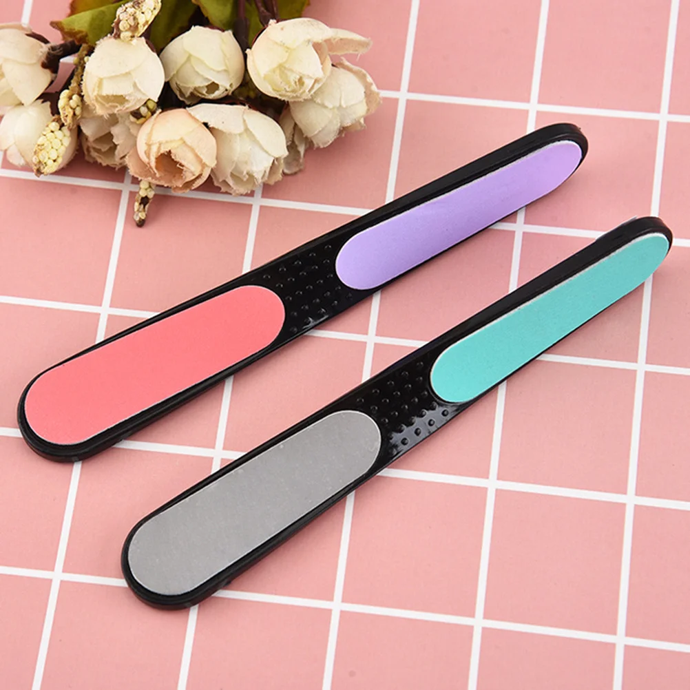 

10pcs Nail Files Four Sided Grinding Polishing Manicure Tool For Natural False Nails Extensions Art Use Smooth Safe Practical