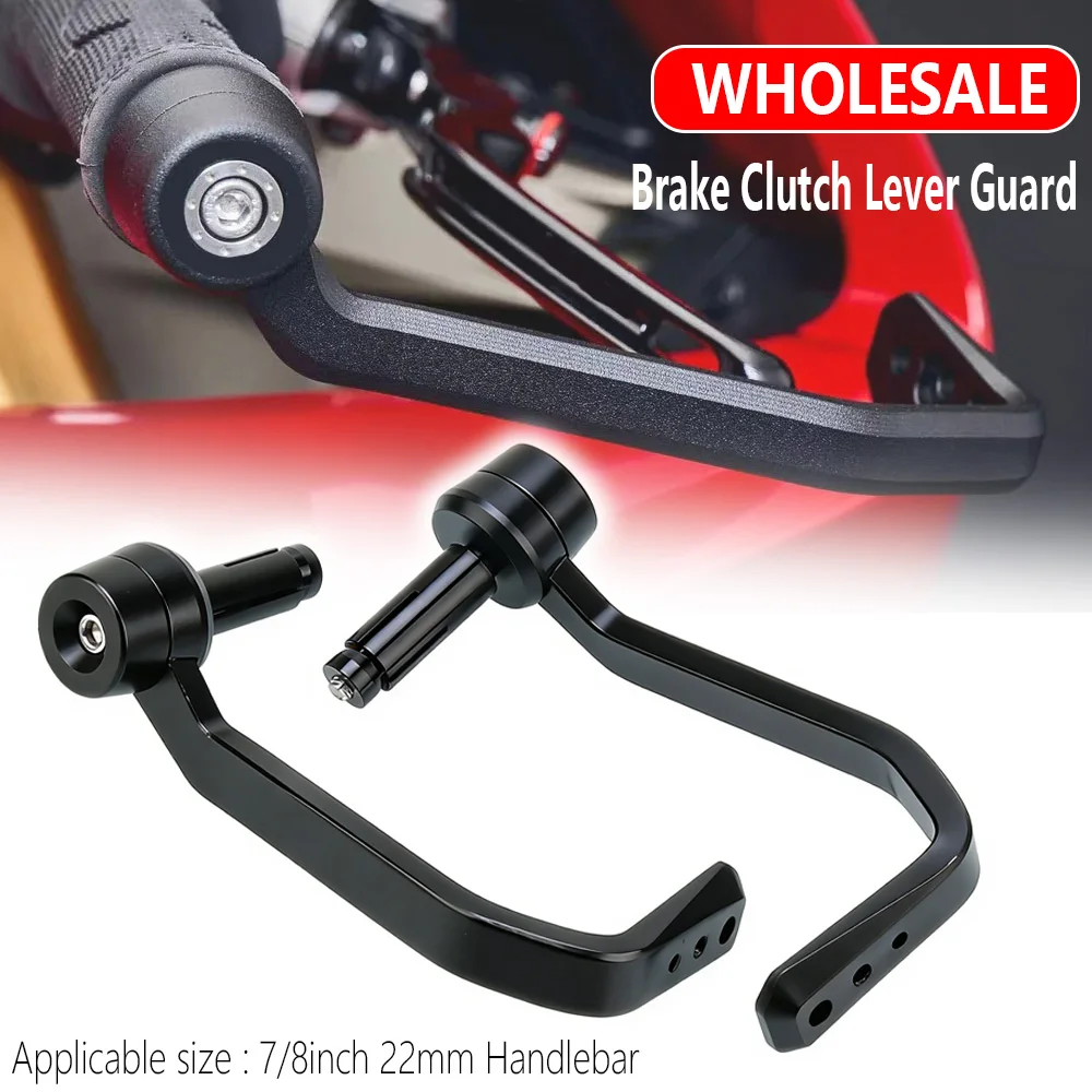 

Wholesale 7/8inch 22mm Motorcycle Handlebar Brake Clutch Lever Protector Guard Accessories for Kawasaki Ducati BMW Honda Aprilia