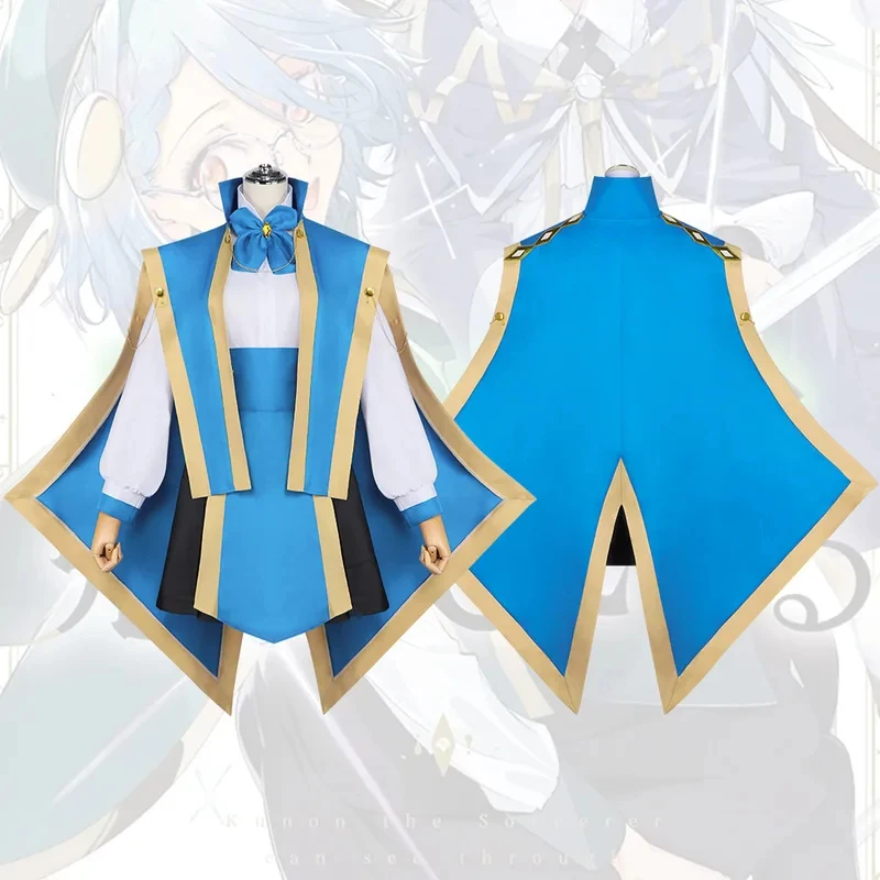 

Kunon the Sorcerer Can See Cosplay Costumes Jeniel Course Uniform Halloween Party Performance Costume for Women hf5]]