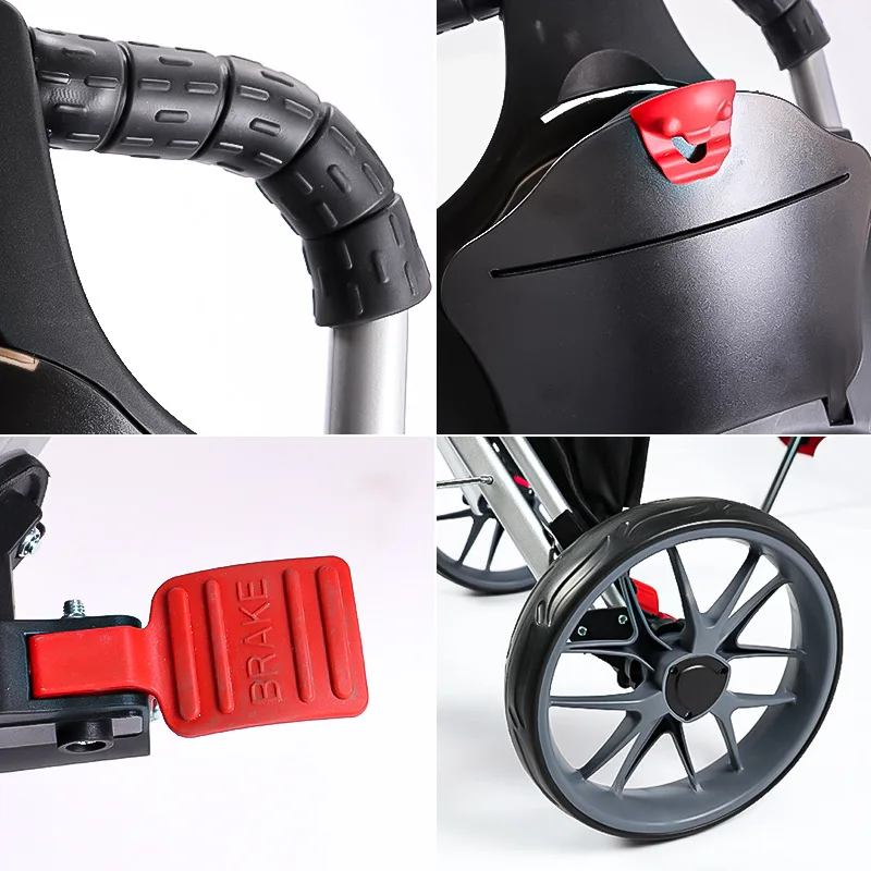 Chariot de golf électrique non ald, alimentation directe, batterie de télécommande, support de balle