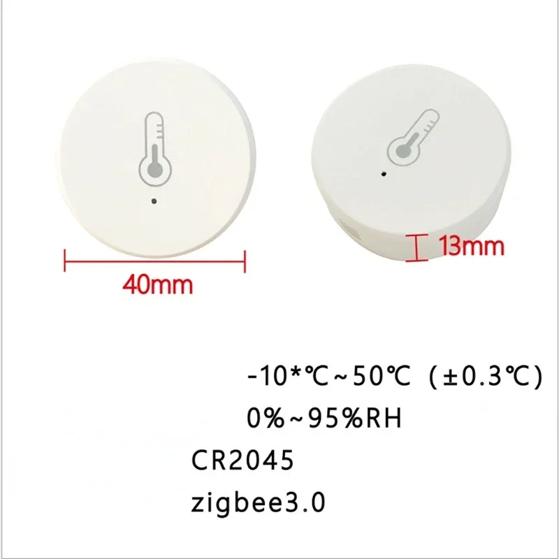 Temperature wireless temperature and humidity sensor Mobile APP remote linkage