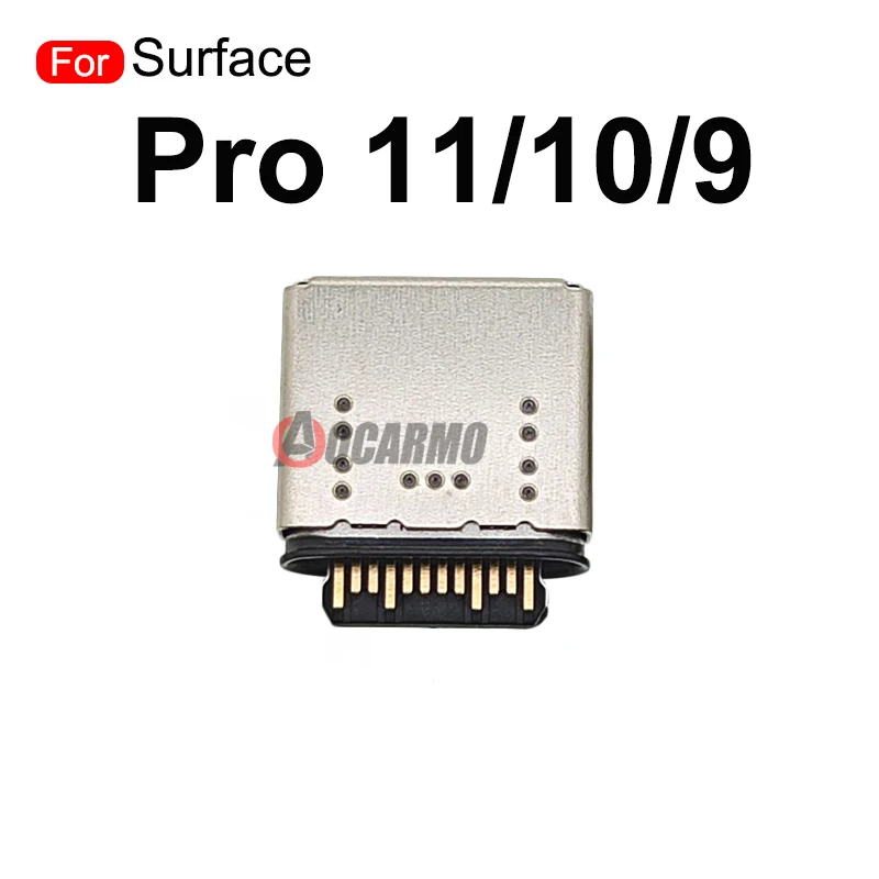 1Pcs USB  USB-C Charging Port Dock Connector Replacement Part For Microsoft Surface Pro 11 10 9 Pro9 Pro8