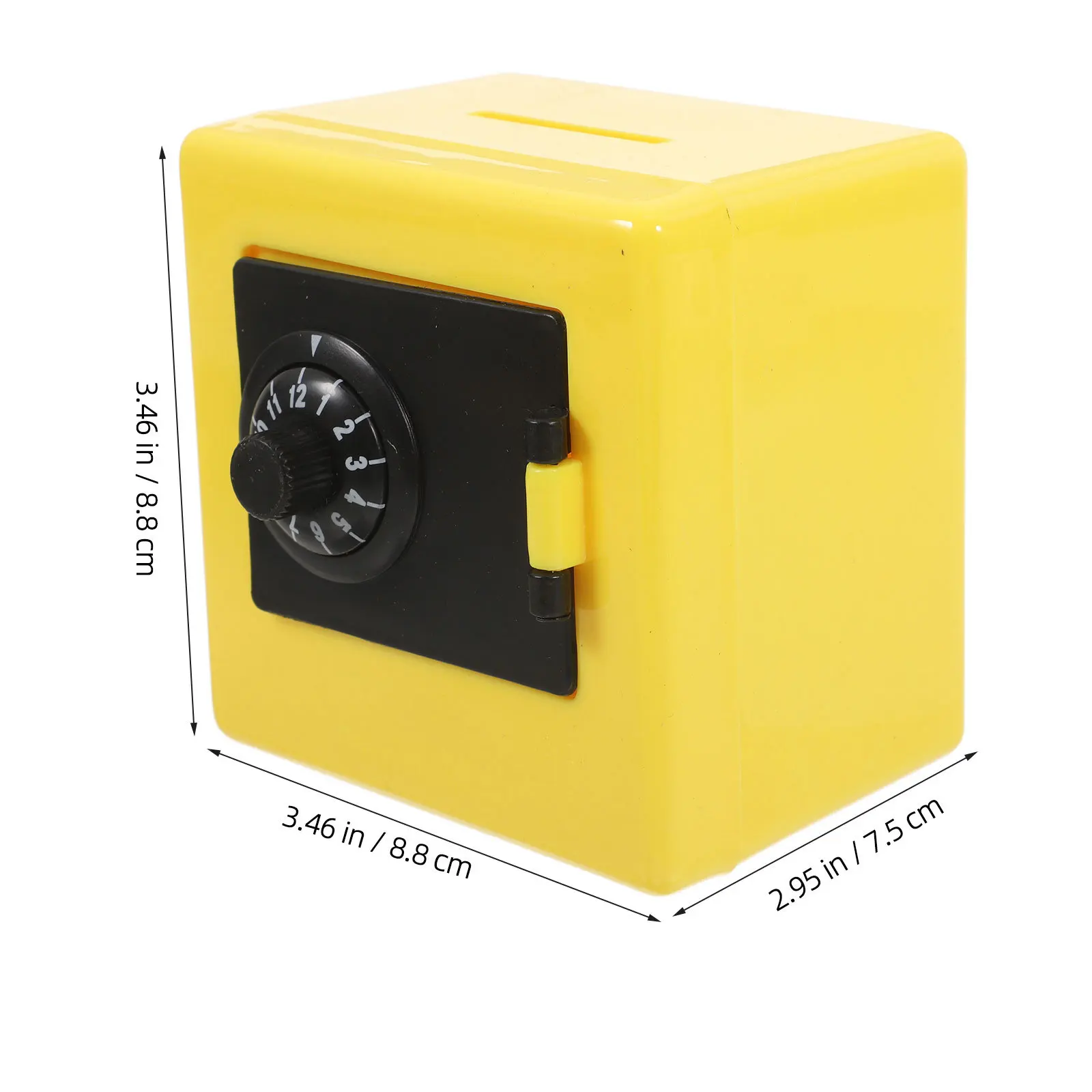 Mini salvadanaio sicuro per bambini - Banca portamonete con serratura con slot superiore, custodia per contanti per ragazzi e ragazze che salvono l'allenamento delle abitudini