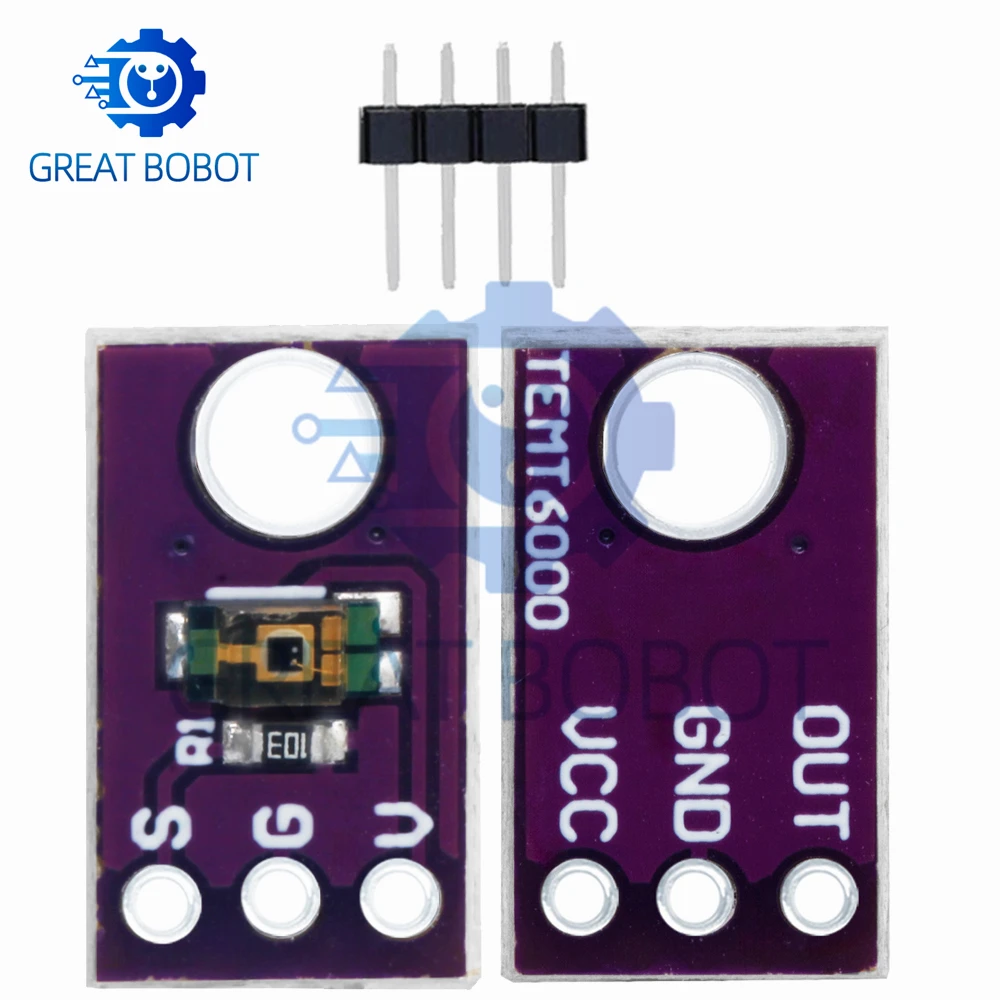 BS 1PCS  Smart Electronics TEMT6000 An ambient light sensor Simulate the light intensity module Visible light sensor