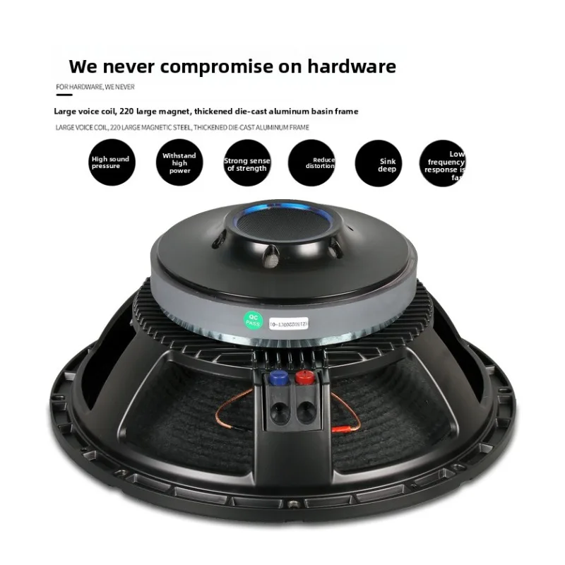 12 inch 15 inch 18 inch subwoofer speaker full range medium bass 220 magnetic 100 core high power stage speaker
