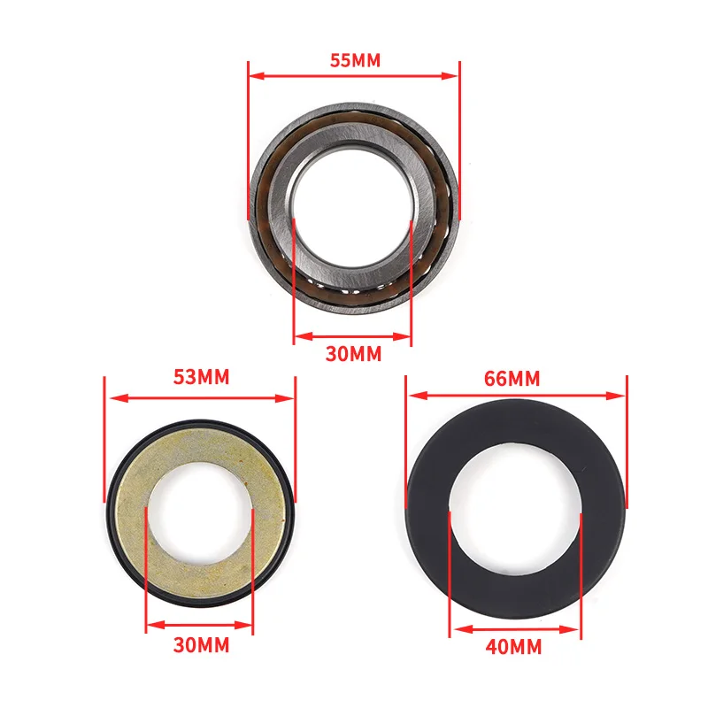 ل CFMOTO 450MT عمود التوجيه مجموعة أدوات المحمل 450SR NK CLC SRS CF موتو غطاء غبار دراجة نارية الملحقات الأجزاء الأصلية