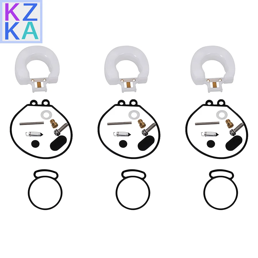 

6J8-W0093 Carburetor Repair Kit For Yamaha Boat Engine 2T 25HP 30HP 3Cly 6J8-W0093-02 6J8-W0093-02-00 Boat Engine Replaces