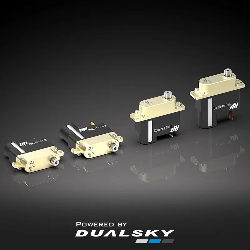 

Ультратонкие цифровые сервоприводы Dualsky T8&T8F, T8P&T8FP для планеров F5J Light eRes F5k F3k