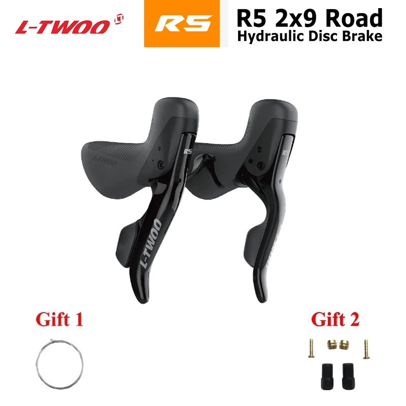 LTWOO R5 Road Bike Hydraulic Disc Brake Shifter Levers 2x9S Speed Hydraulic Brake Shifters Road Bike 9s Right Shifter or 2s Left