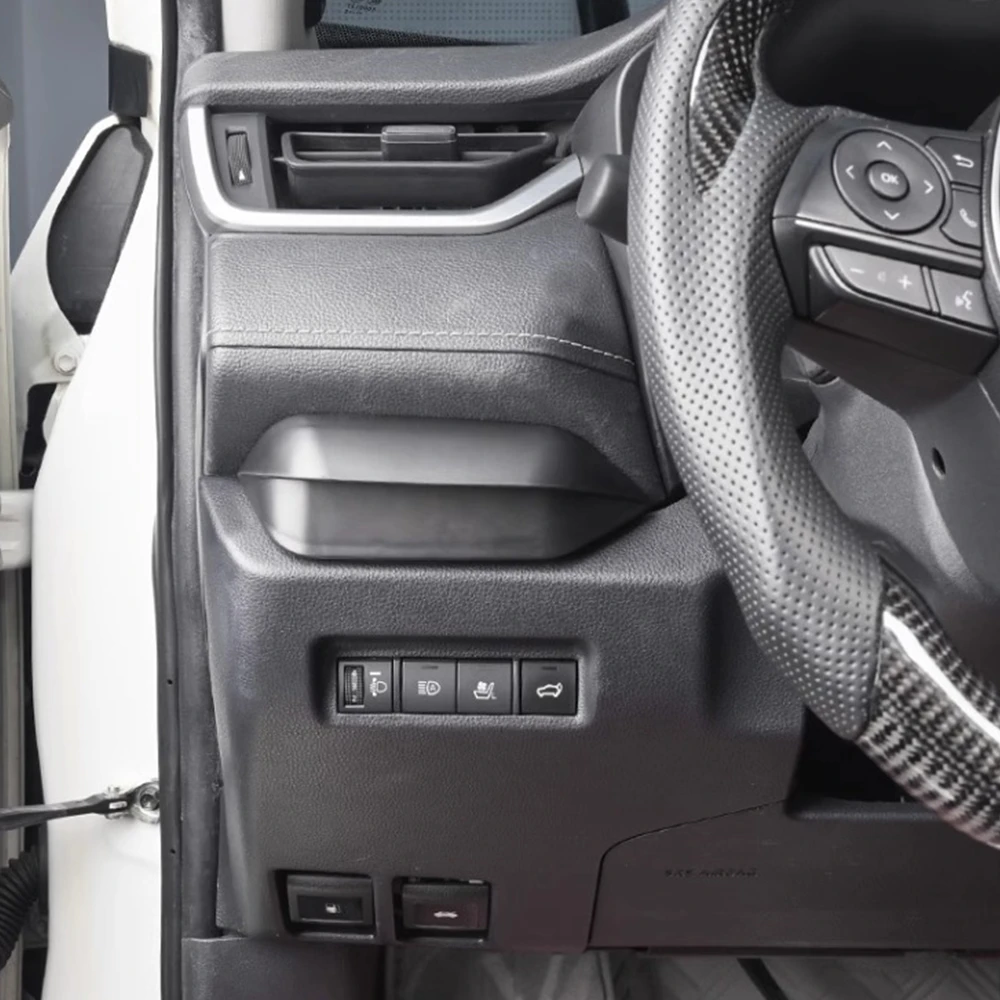 ​For Toyota RAV4 20-25 Hidden Main Driver's Storage Box Car Small Pullout Storage Box Privacy For Toyota RAV4 Interior Accessory