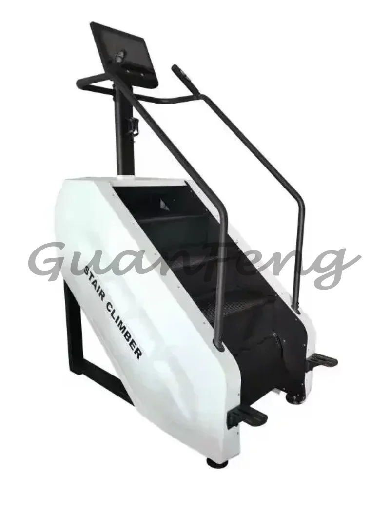 Commercial Stair‑Climber Machine, Smart LCD Console Step‑Mill, Cardio Training Fitness Machine for Gym Studio Gymnasium