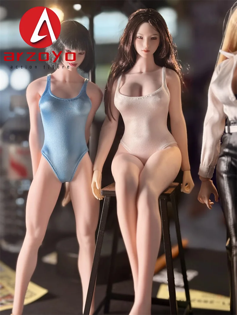 MFuntoys 1/6 Scale Female High Elasticity Pearl One-piece Swimsuit based Clothes Modle Fit 12'' action figure Body Doll