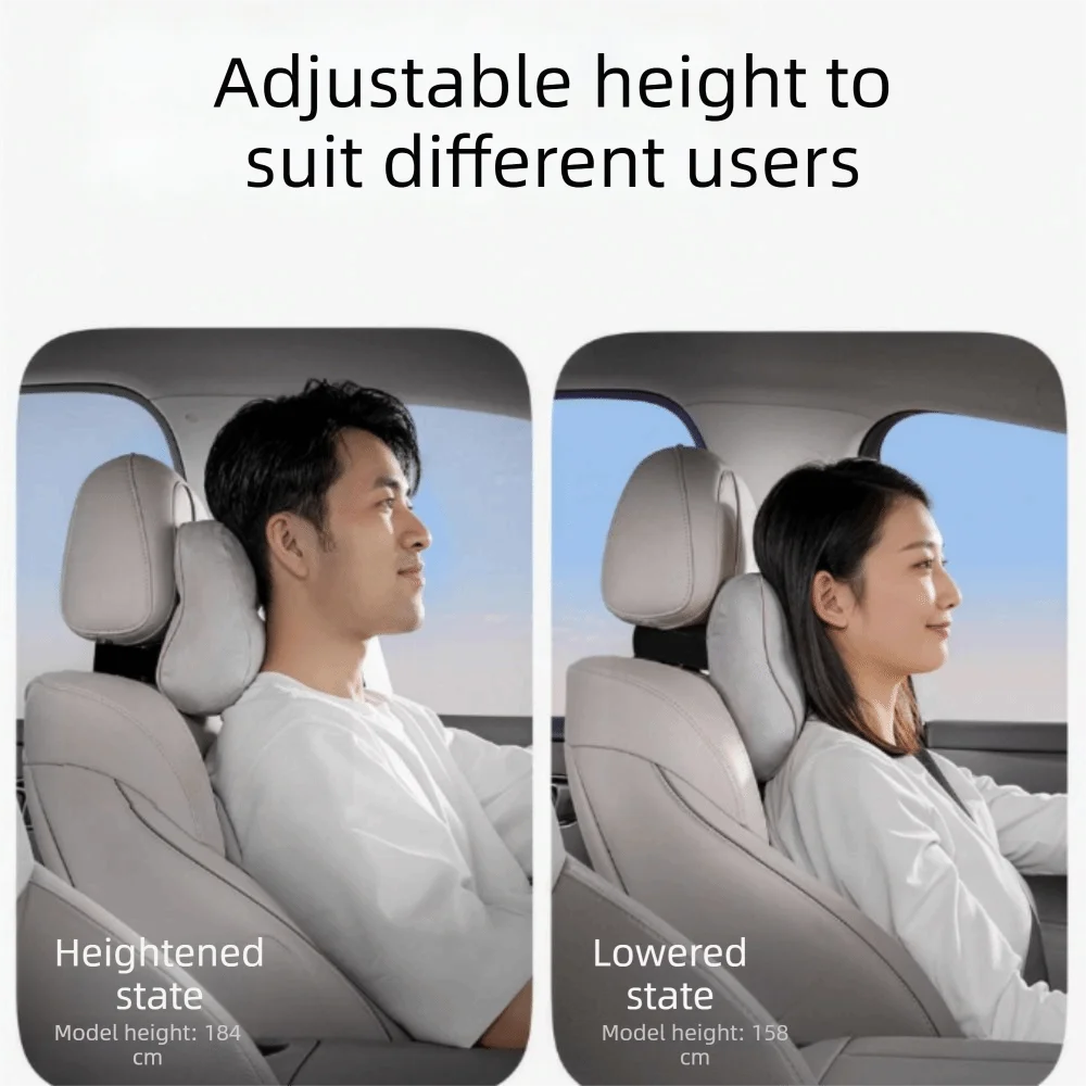 Superfine Mohair Car Headrest Lumbar Support Seasonally Versatile Universal Fit Universal Neck Pillow Material All Seasons