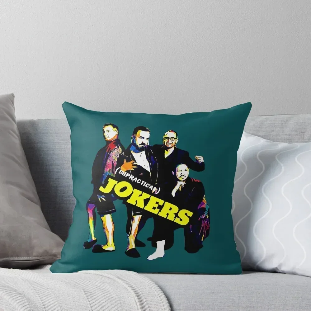 Impractical jokers I Brake For Sal Vulcano Throw Pillow christmas decorations 2025 Room decorating items pillow