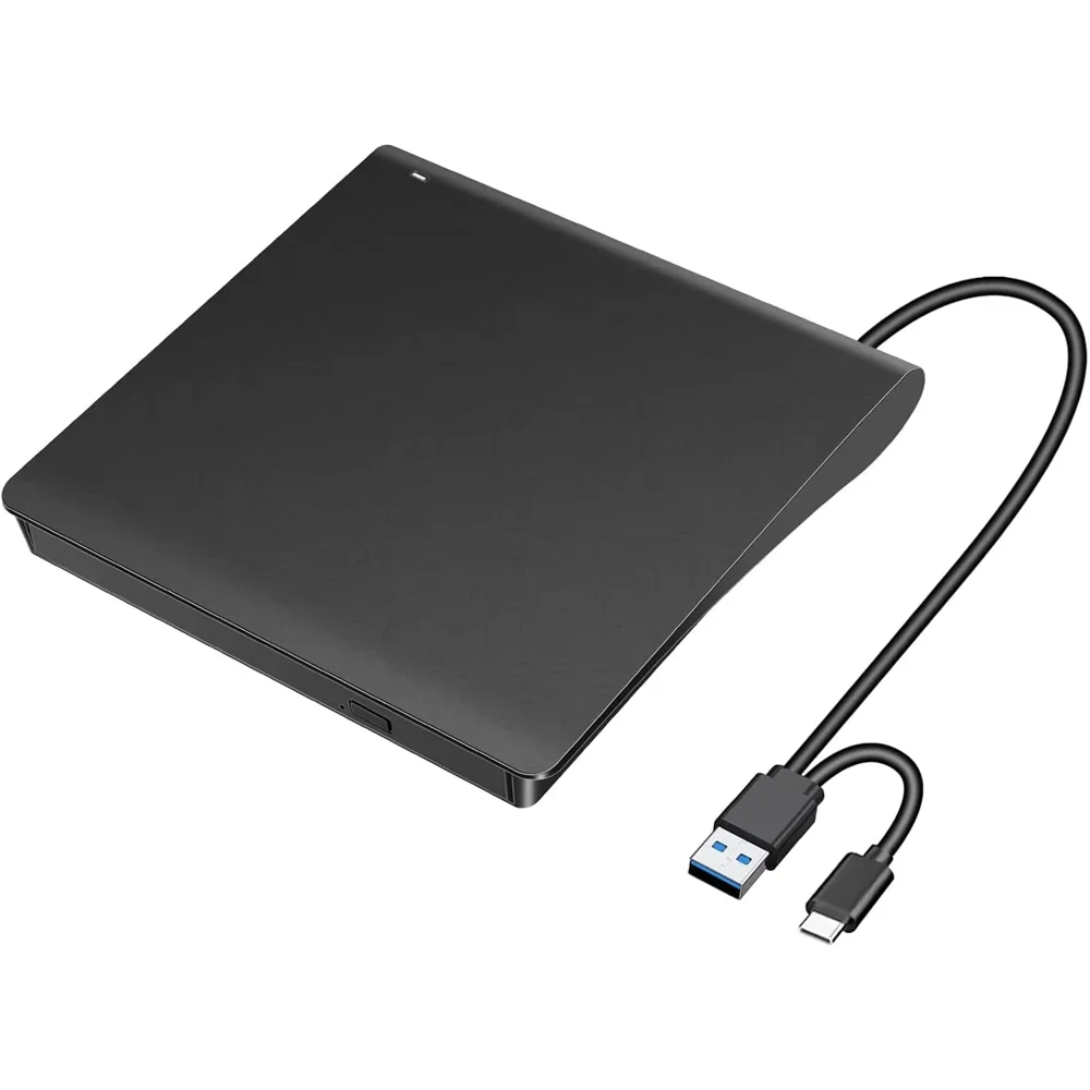 2023 USB 3.0 Slim External DVD RW CD Drive Reader Player Optical Drives For Laptop PC external dvd player