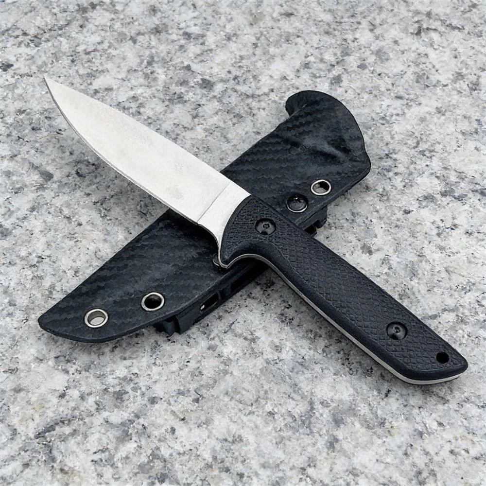 

FB43GP Full Tang Hunting Fixed Blade Knife 8Cr13MoV Blade with Nylon Fiber Handle Camping Fishing Outdoor Knives with Sheath