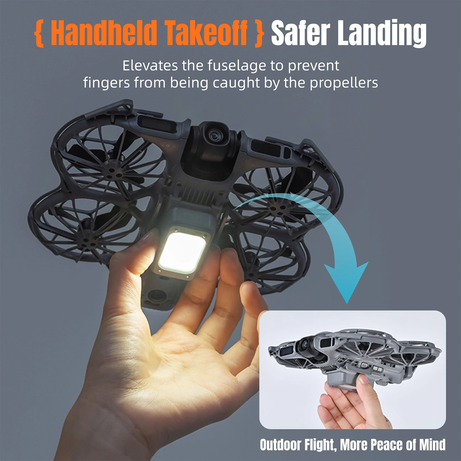 Rechargable LED Landing Gear w - Drone Beacon Light review and price