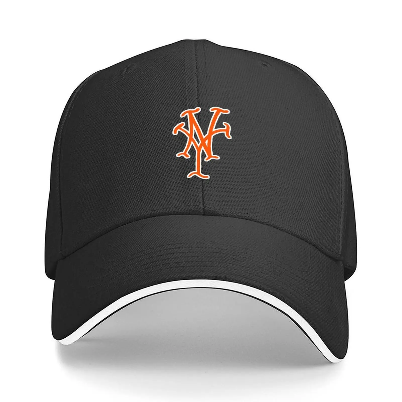 

New Yawk Orange Baseball Cap Golf Visor custom Hat Hat Man Luxury Girl Men's