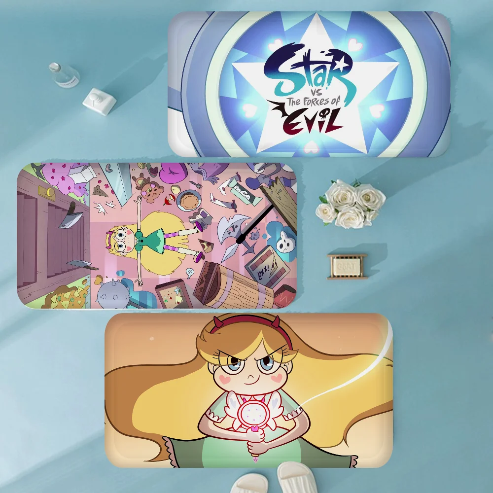 

Star Vs The Forces Of Evil Room Mats Anti-slip Absorb Water Long Strip Cushion Bedroon Mat Household Carpets