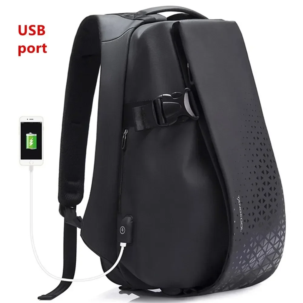 

Men's 15.6 17.3 Inch Laptop Backpack Multifunction USB Charging Port Men Teenager School Bag Fashion Male Sports Travel Mochila