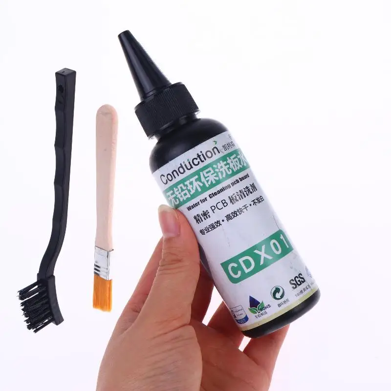 New 3Pcs Fast Drying 100ml PCB Motherboard Cleaner Liquid Multifunctional Effective Electronics Cleaning Agent Contact Cleaner - view 3