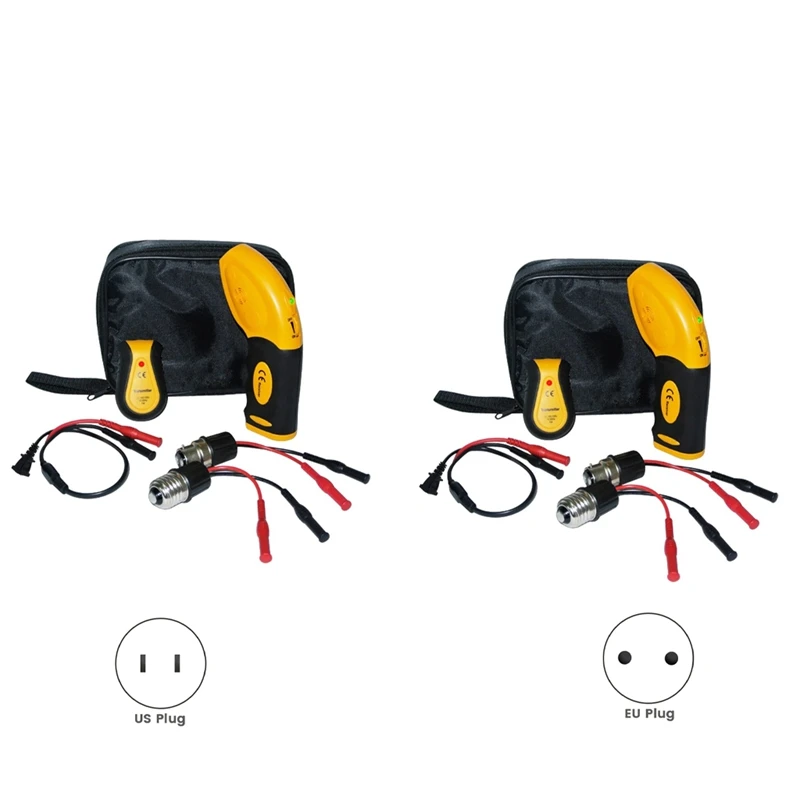 

B69C-EM419A Socket Tester Circuit Breaker Receiver Transmitter Electrical Finder Tool Outlet Adapters Cable Tracker