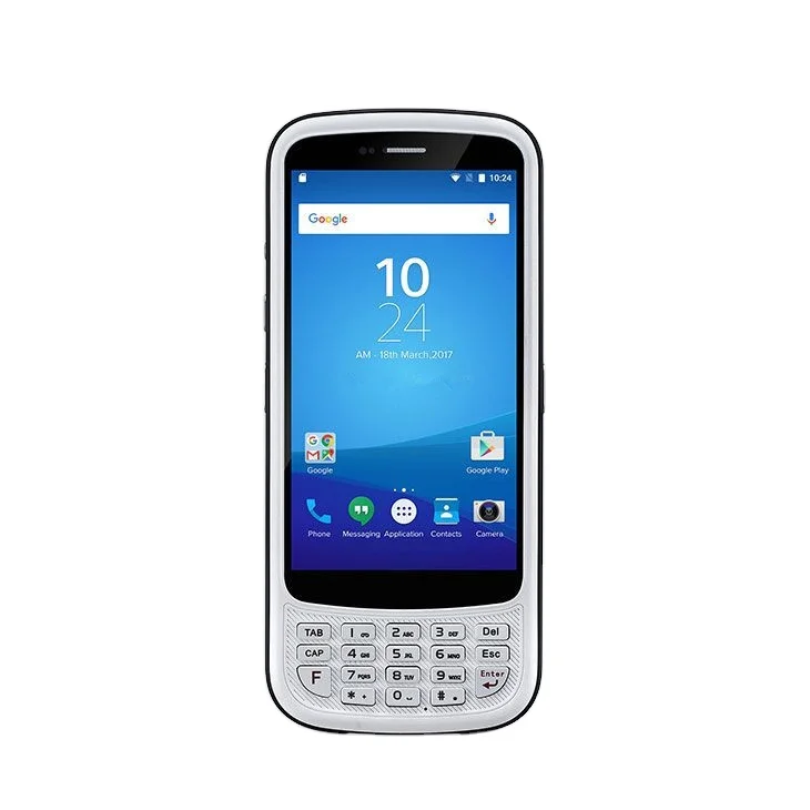 

Android 11 Mobile Handheld PDA with Thermal Printer 16GB ROM 2D Barcode Scanner and NFC CPU 13.56MHz WIFI RFID