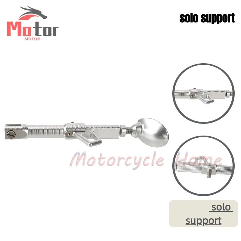 Soporte de pie CNC ajustable para motocicleta, cubierta de aleación de aluminio para Honda Monkey Trail Bike Z50, piezas de repuesto