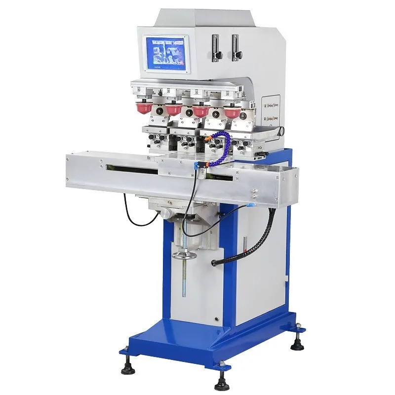Shuttle oil basin oil cup pad printing machine, pad printing machine multi-color automatic shuttle