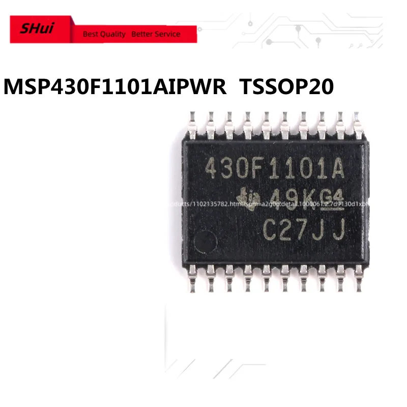 

5PCS MSP430F1101AIPWR TSSOP-20 MSP430F1101AIPW MSP430F1101A MSP430F1101 MSP430 / 430F1101A TSSOP20 16-Bit Microcontroller MCU