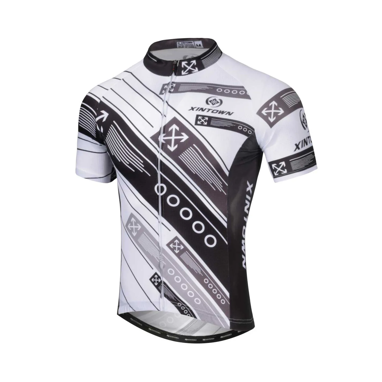 

XINTOWN Men's summer short-sleeved top riding clothes, Bicycle clothes, Moisture absorption and quick-drying clothes,Bike jersey
